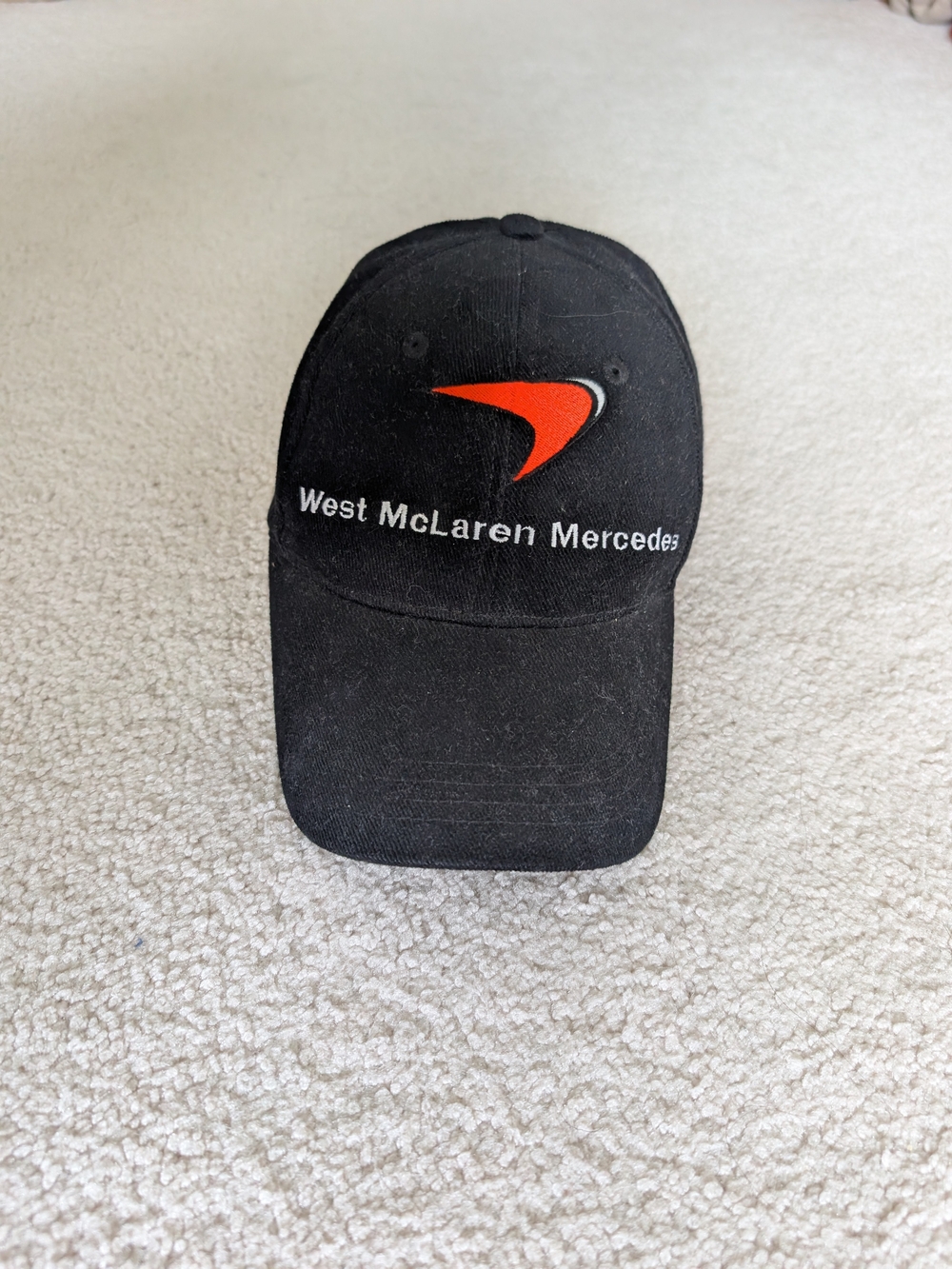 West McLaren Mercedes Black Cap